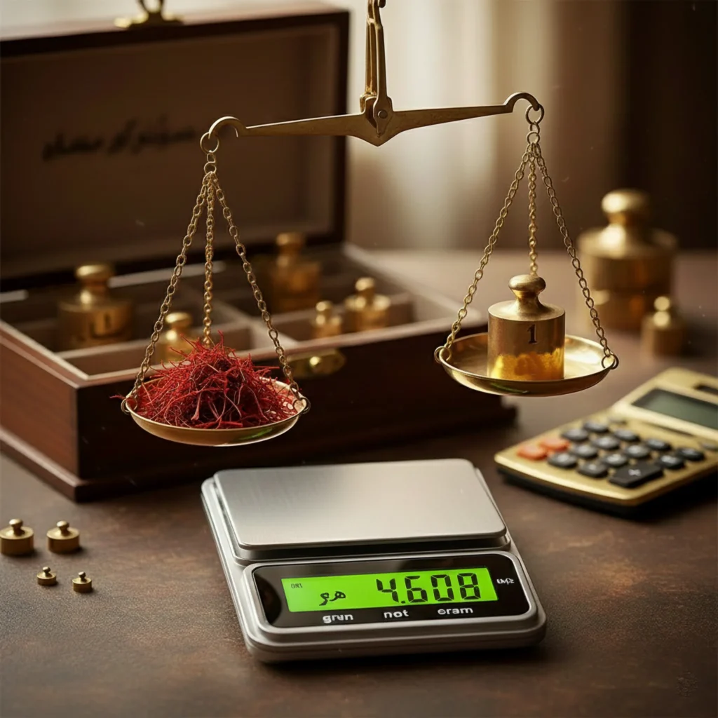 تبدیل گرم به مثقال