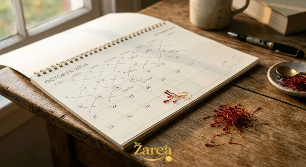 استفاده از زعفران برای پریود شدن و باز شدن سریع قاعدگی