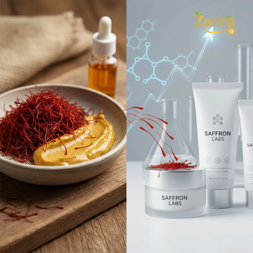 کرم زعفران دست ساز یا صنعتی